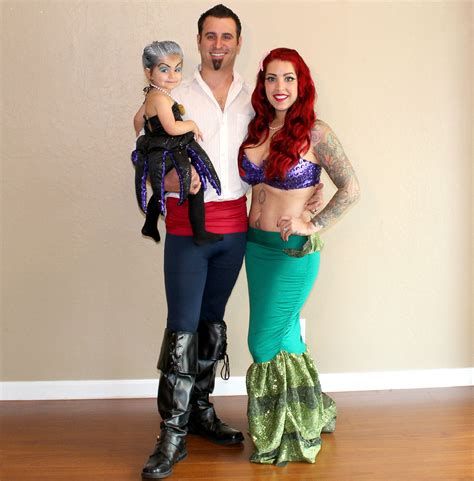 Les enfants peuvent organiser une fête d'Halloween avec leurs costumes d'Ariel La Petite Sirène